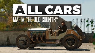 Mafia: The Old Country - All Cars