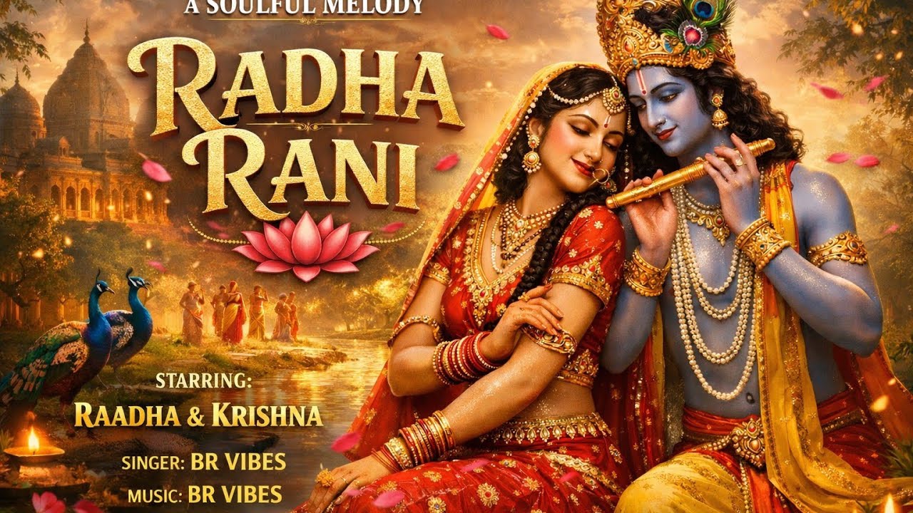 Radha rani lage | Radha krishna bhajan| BR Vibes. 