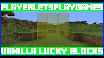 Minecraft Concepts :: Vanilla Lucky Blocks!