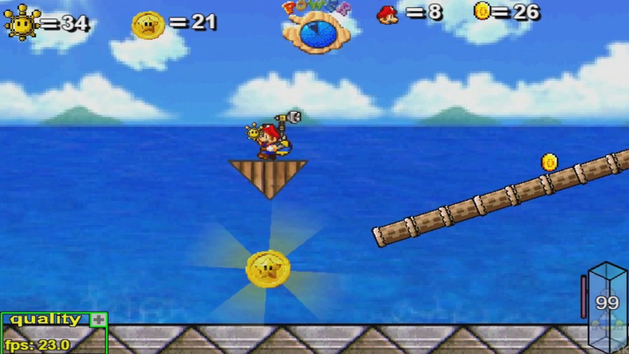 Super Mario 63 | Walkthrough #9 Wet-Dry World - YouTube