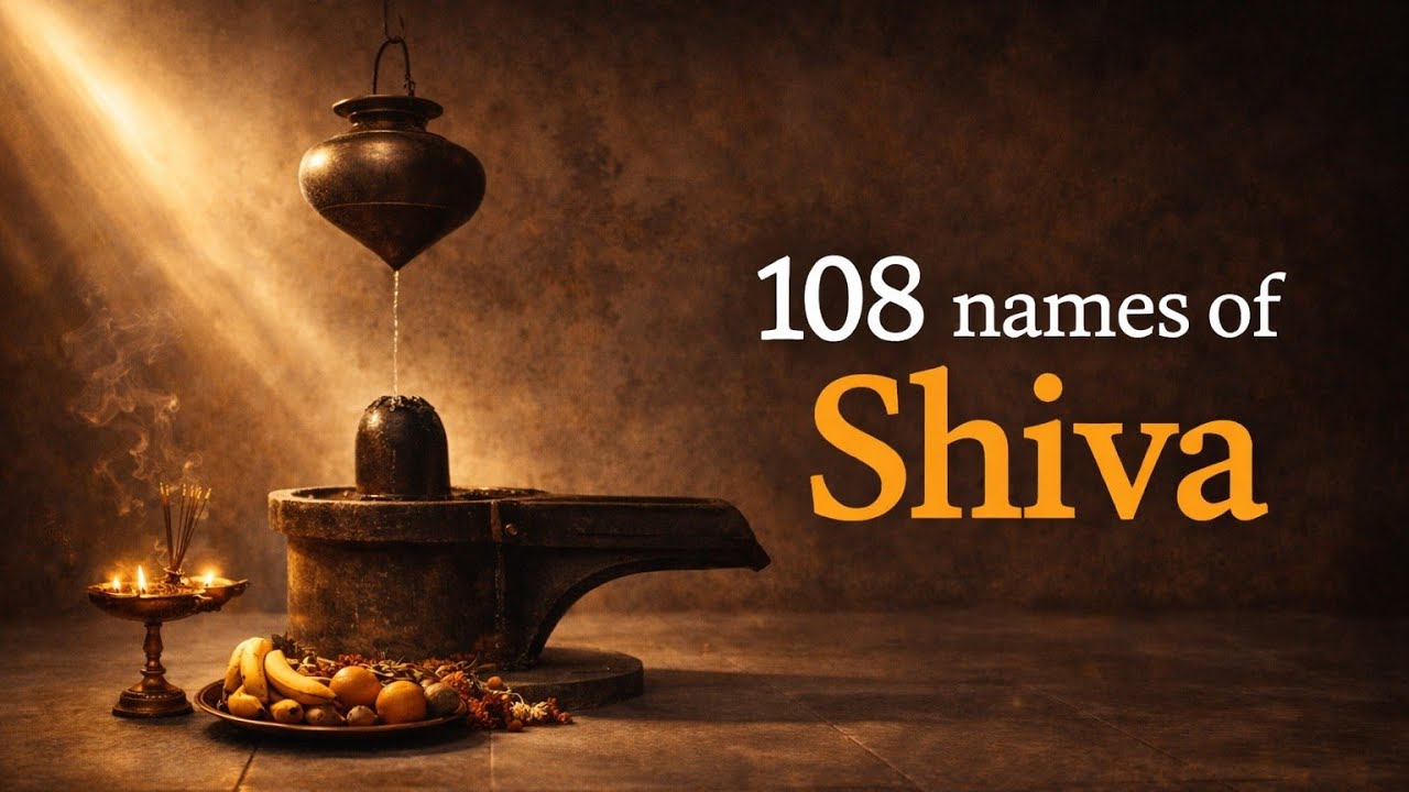 POWERFUL 108 Names of Shiva | శివ అష్టోత్తరం | మహా శివుని 108 నామాలు | shiva chanting