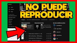 ✅SPOTIFY CAN'T PLAY THIS RIGHT NOW, IF YOU HAVE THE FILE ON YOUR COMPUTER YOU CAN IMPORT IT