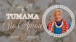 🕊Funeral Service for Tumama Sio Amoa🕊