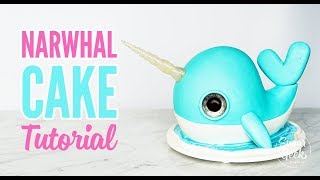 Narwhal Cake Tutorial