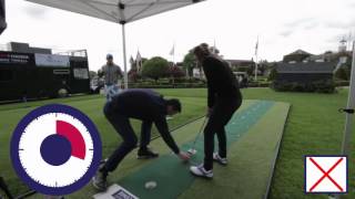 American Golf Pressure Putt Challenge | Zoe Hardman