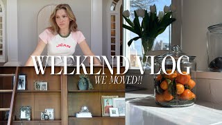 WE MOVED! our first weekend in the new house, exploring the city & all the chaos