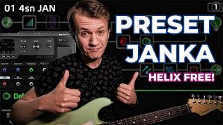 Mój KOMPLETNY preset do Line6 Helix - Brzmienie LIVE + Lady Pank
