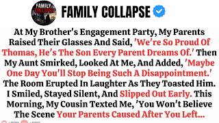 At My Brother’s Engagement Party, My Parents Raised Their Glasses And...