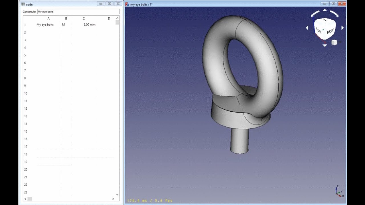 My eye bolt - YouTube