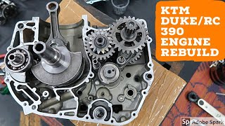 Part 1 : Engine Rebuild : KTM Duke/RC 390