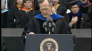 President George H.W. Bush Speaks at Oklahoma State University Commencement