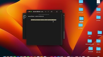 EACCES: permission denied, unlink 