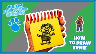 Jon Kim Blues Clues Drawing - How To Draw Ernie