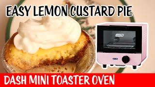 Easy Lemon Custard Pie  Day 10 Bonne Maman Advent Calendar 2023  Single Serving Dessert