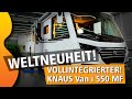 KNAUS VAN I 550 MF 2022 | kompaktes Vollintegriertes Wohnmobil | ROOMTOUR