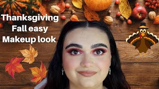 EASY CRANBERRY EYE LOOK FOR THANKSGIVING OR HOLIDAY MAKEUP TUTORIAL