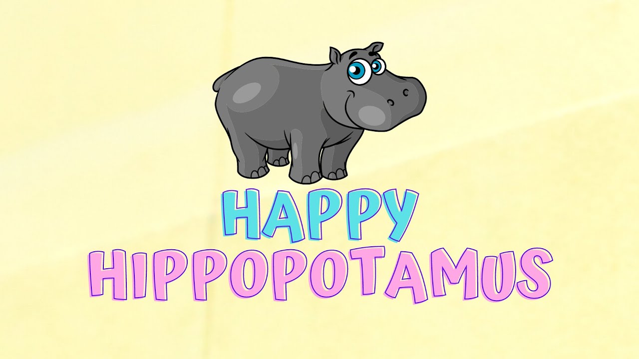 Happy Hippopotamus (Call and Response Song) Lyric Video YouTube