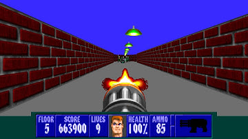 Wolfenstein 3D TC for ZDoom - E2L5 - All Secrets - I Am a Death Incarnate