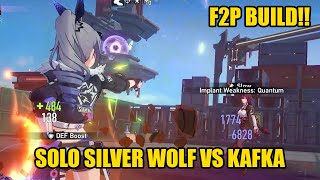 Silver Wolf F2P Build Solo Without other characters VS KAFKA Simulate Universe Difficult 2