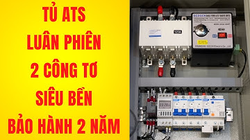 Tủ ATS 125A đảo nguồn luân phiên 2 công tơ công xuất lớn tuổi thọ cao bảo hành 2 năm -DITICO