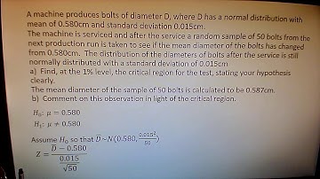 Normal Distribution   Hypothesis Testing