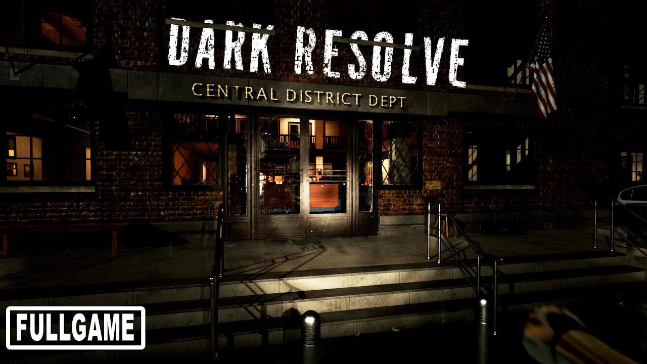 Dark Resolve – Psychological Horror Inside an Abandoned Police Station | FULL GAME