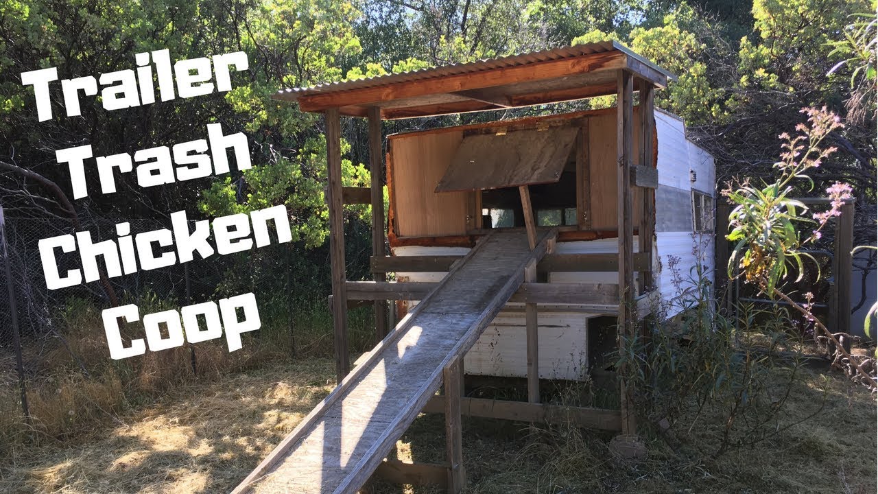 Camper Chicken Coop YouTube