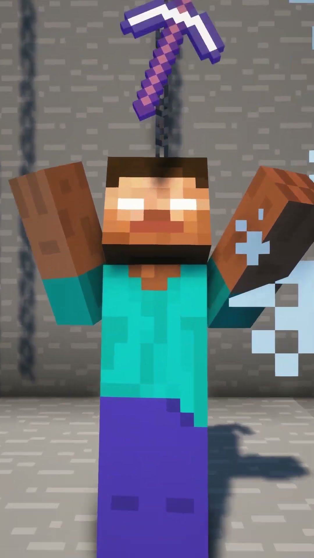 What Happens Inside a Block? #minecraft