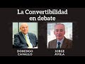 Domingo Cavallo y Jorge Ávila - La convertibilidad en debate