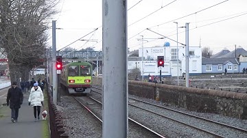 Irish Rail 8600 class DART train Dún Laoghaire, Co Dublin
