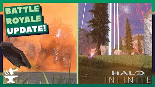 WORKING DROP PODS IN OUR HALO INFINITE BATTLE ROYALE!