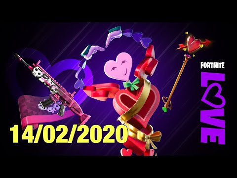 バレンタイン【フォートナイト】今日のアイテムショップ 2020年02月14日