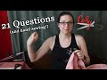 21 Questions || Get to Know Me While I Hand-sew a Dress || #CoSy2021