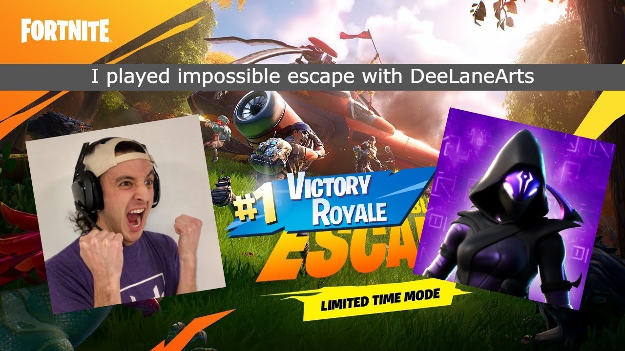 I played with DeeLaneArts in Impossible escape!!!