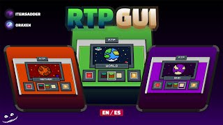 RTP GUI | BetterRTP EN/ES | Itemsadder / Oraxen / Bedrock