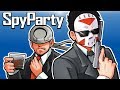 Spy Party - WHICH ONE ARE YOU OHM??? (First time playing) 1v1