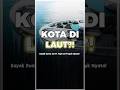 🌊 kota di laut ?! #futuristic #oceancity #aigenerated #oddlysatisfying #shorts #cinematic