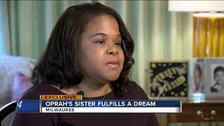 Oprah Winfrey's half-sister fulfilling her dreams in Milwaukee
