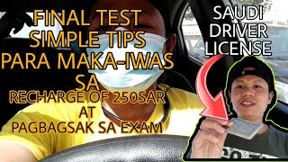 SAUDI ARABIA DRIVING LICENSE FINAL TEST SIMPLE TIPS FOR OFW screenshot 2