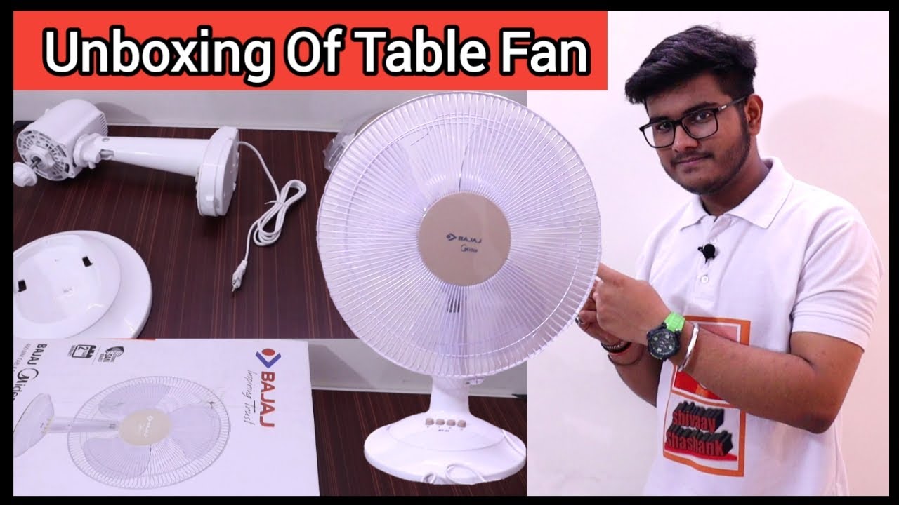 table fan | Bajaj Midea BT-07 400 MM 