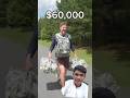 🎬 TitleMrBeast Running Challenge — How Far Can He Go With Extra Weight? 😳🎒 #Shorts