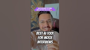 Discover fun tech with me..daily!!😎Best AI tool for mock interviews #ai #aitools #interview