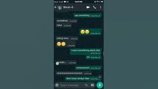 Whatsapp Chat Bf Gf || Bf exited for $ex || Romantic Chat || Part 1