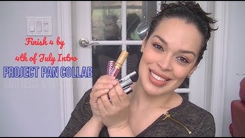 Finish 4 by 4th of July Intro || Project Pan Collab