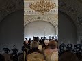 Выступление мужского  хора Сретенского монастыря в Соборной палате Епархиального дома.(3)