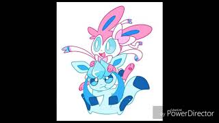 Espeon And Glaceon Glaceon And Sylveon