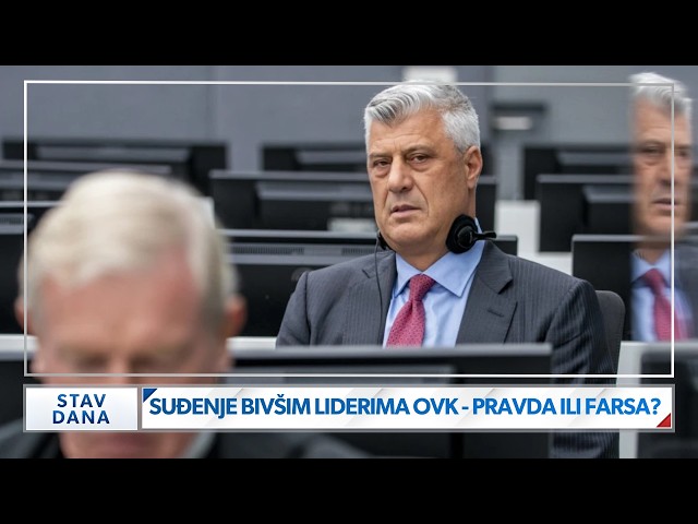 Ko brani bivše lidere OVK? I STAV DANA