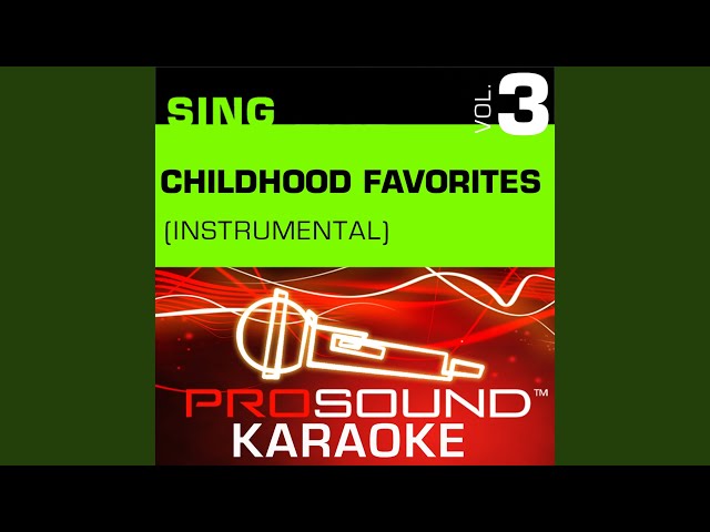 Twinkle Twinkle Little Star (Karaoke Instrumental Track) (In the Style of Children's Favorites) class=