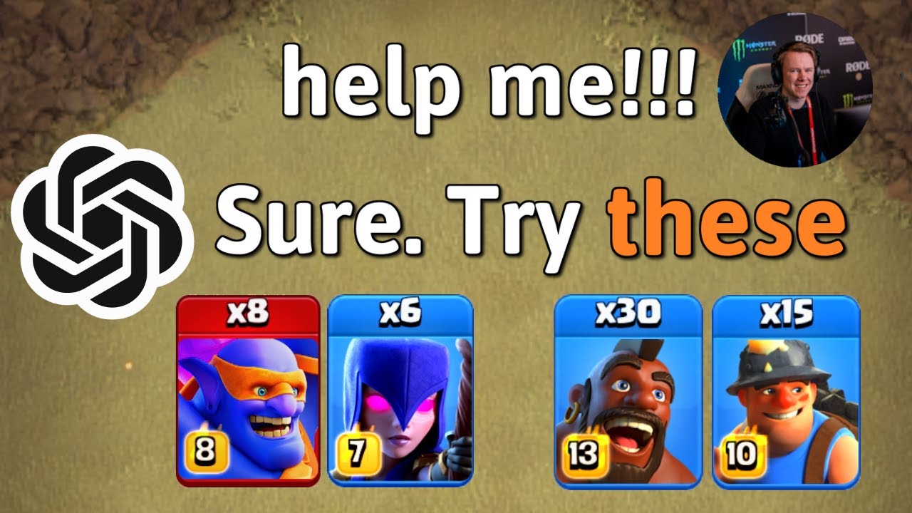 I Let ChatGPT Teach Me the Best Attack Strategies in Clash of Clans