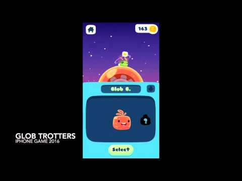 GLOB TROTTERS - Iphone Endless Arcade Game 2016 Gameplay 100 plus High Score